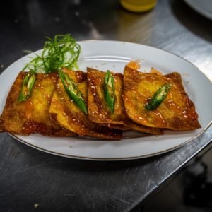 Crab Ragoon Nachos